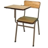 Bàn ghế ngồi học gấp xếp nhỏ dành cho sinh viên gỗ