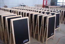 Bảng hội thảo silicol FB66 - kích thước 60x90cm chân sắt sơn tĩnh điện
