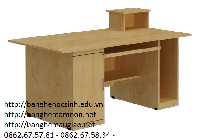 bàn lab giáo viên gỗ công nghiệp 